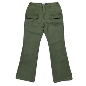 GAP Olive Surplus Flare Cargo Pants